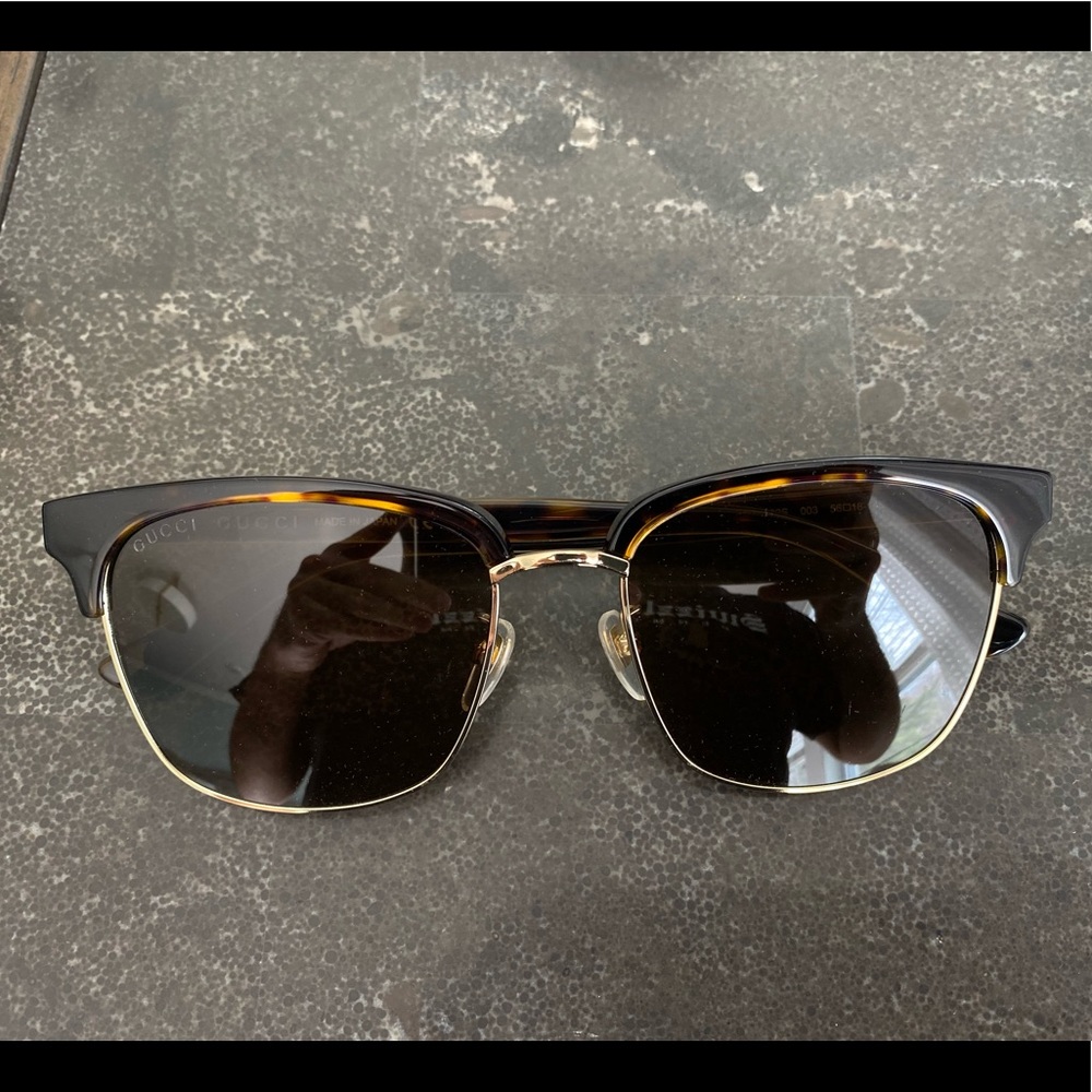 Gucci Tortoise Shell Sunglasses